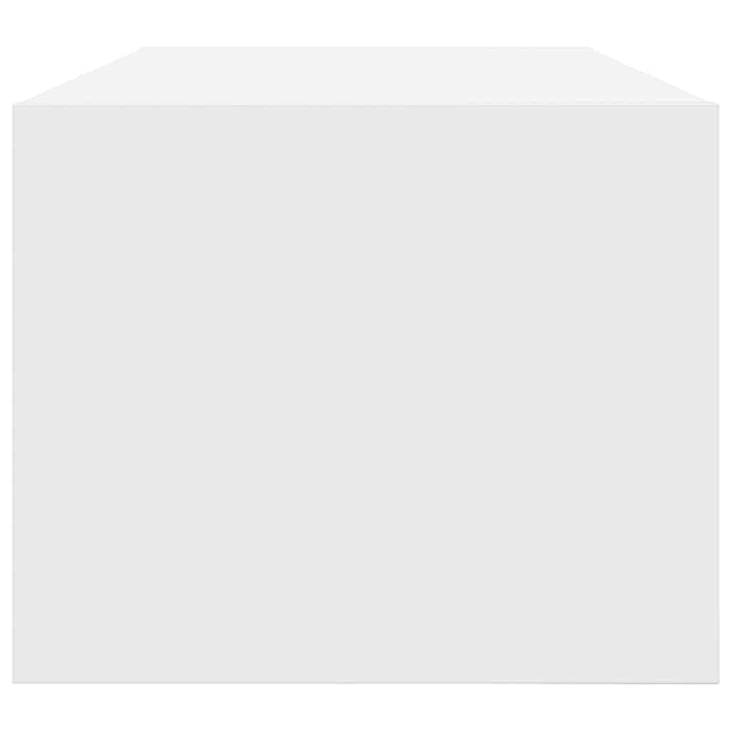 Mobili TV a Parete 2pz Bianchi 80x31x25,5 cm Legno Multistrato - homemem39