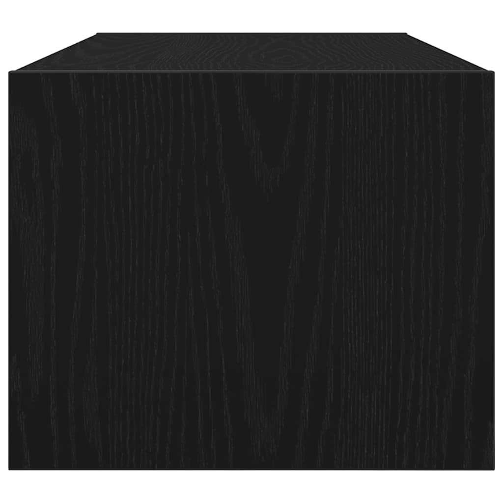 Mobili TV 2 pz Rovere Nero 80x31x25,5 cm in Legno Multistrato - homemem39