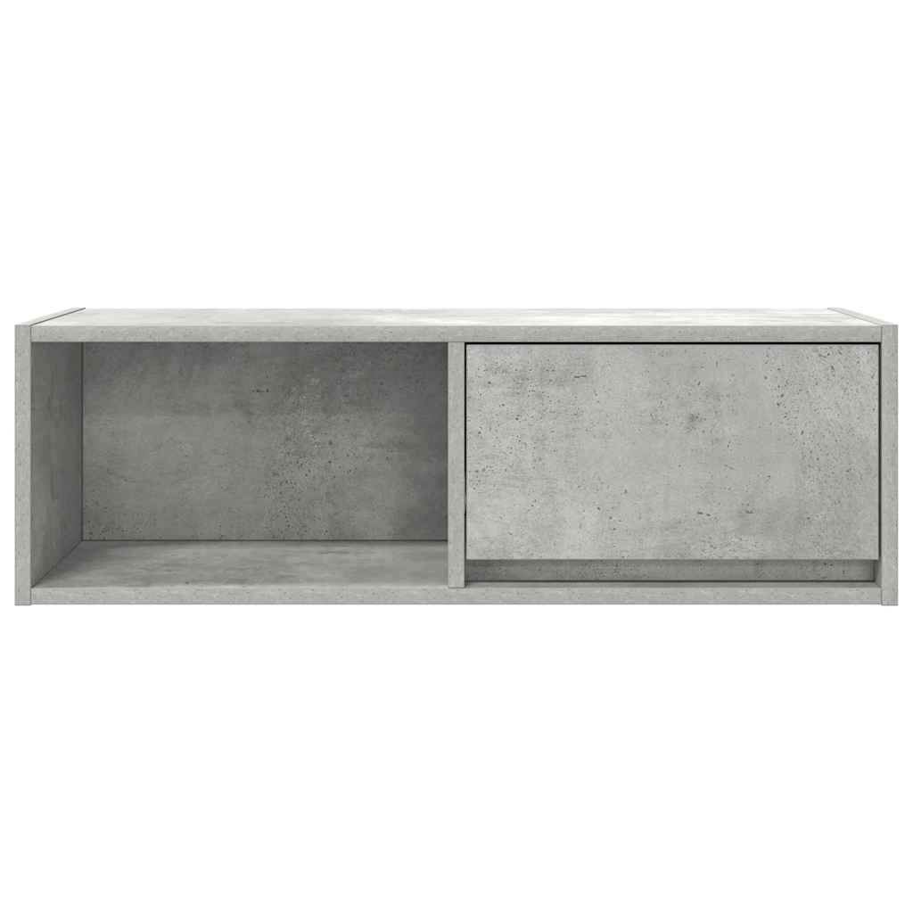 Mobile per TV Grigio Cemento 80x31x25,5 cm Legno Multistrato - homemem39