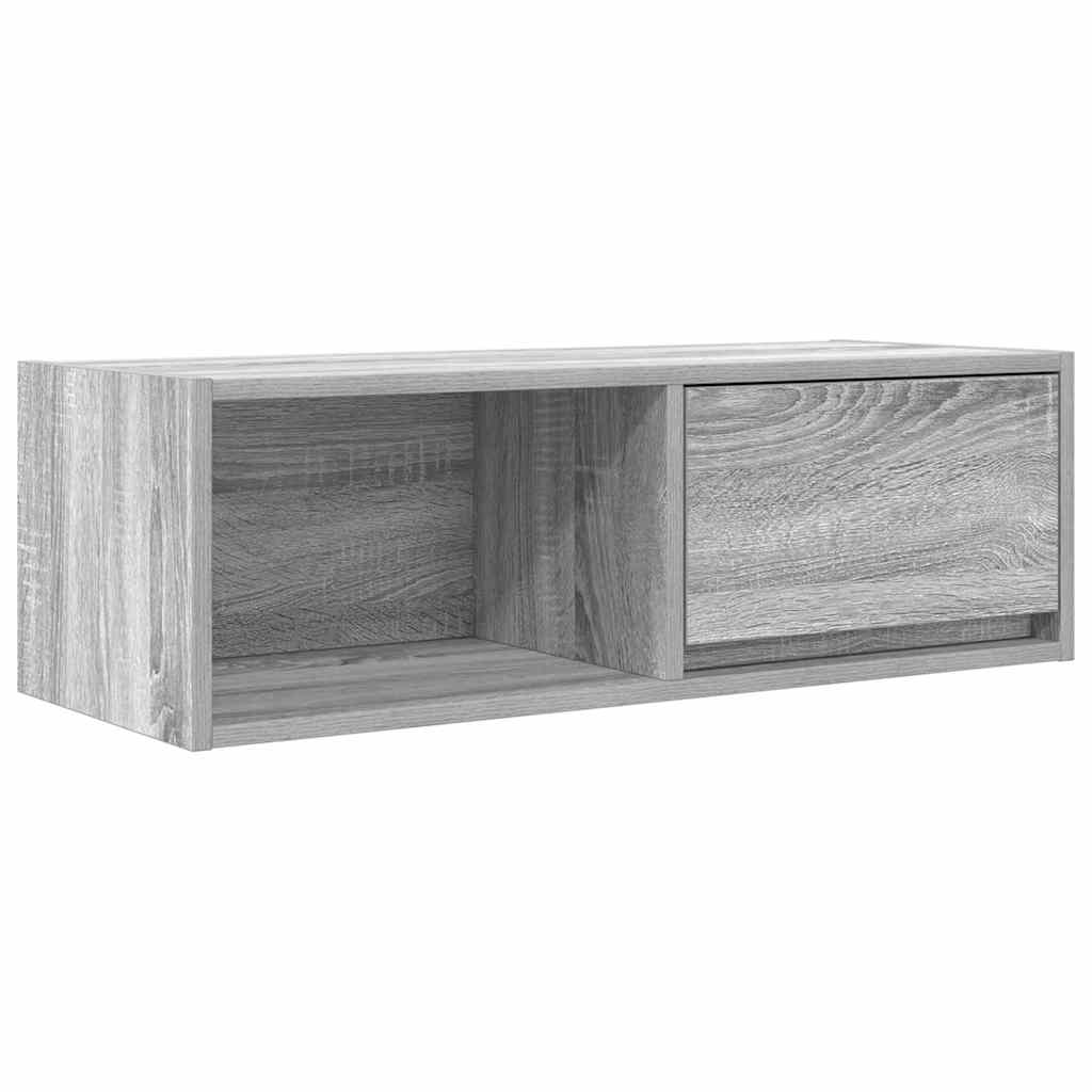 Mobili TV 2pz Grigio Sonoma 80x31x25,5 cm Legno Multistrato - homemem39
