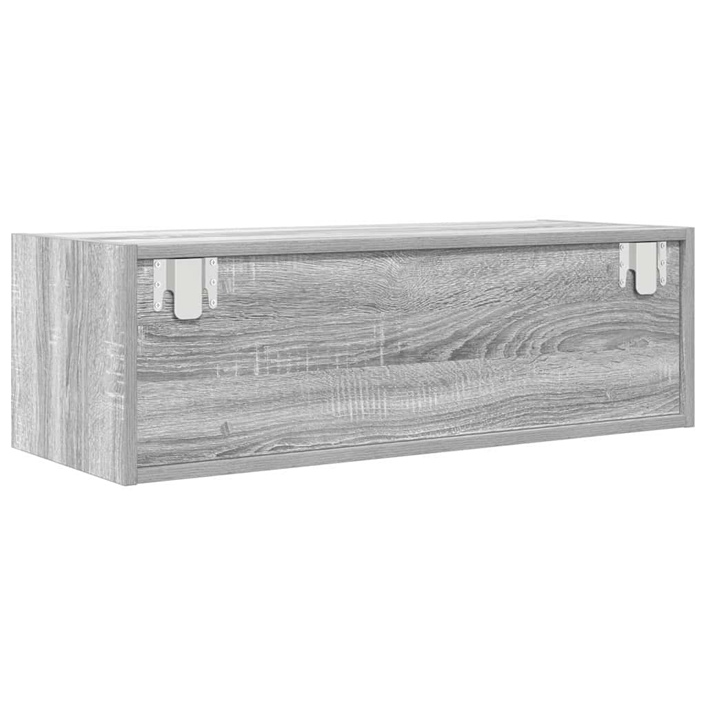 Mobili TV 2pz Grigio Sonoma 80x31x25,5 cm Legno Multistrato - homemem39