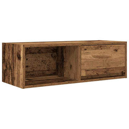 Mobile Porta TV Legno Antico 80x31x25,5 cm Legno Multistrato - homemem39