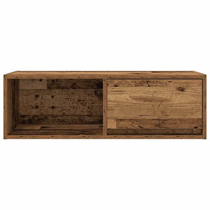 Mobile Porta TV Legno Antico 80x31x25,5 cm Legno Multistrato - homemem39