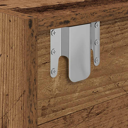 Mobile Porta TV Legno Antico 80x31x25,5 cm Legno Multistrato - homemem39