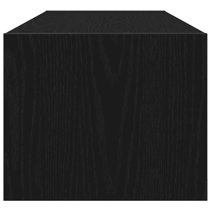 Mobili TV 2 pz Rovere Nero 100x31x25,5 cm in Legno Multistrato - homemem39