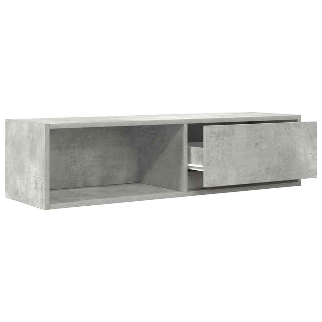 Mobili TV 2 pz Grigio Cemento 100x31x25,5 cm Legno Multistrato - homemem39