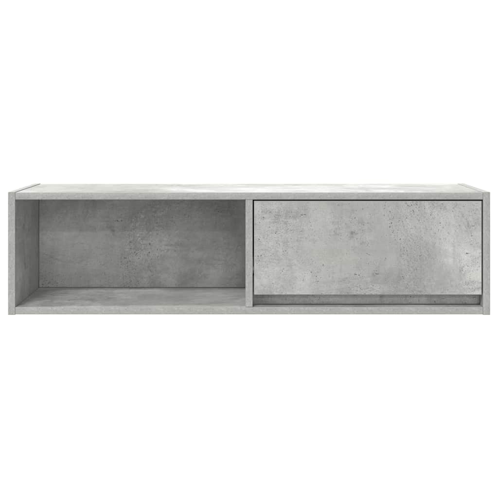 Mobili TV 2 pz Grigio Cemento 100x31x25,5 cm Legno Multistrato