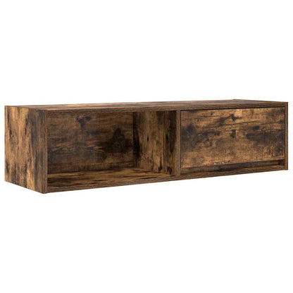 Mobile TV Rovere Fumo 100x31x25,5 cm in Legno Multistrato