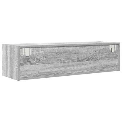 Mobile TV Grigio Sonoma 100x31x25,5 cm in Legno Multistrato - homemem39
