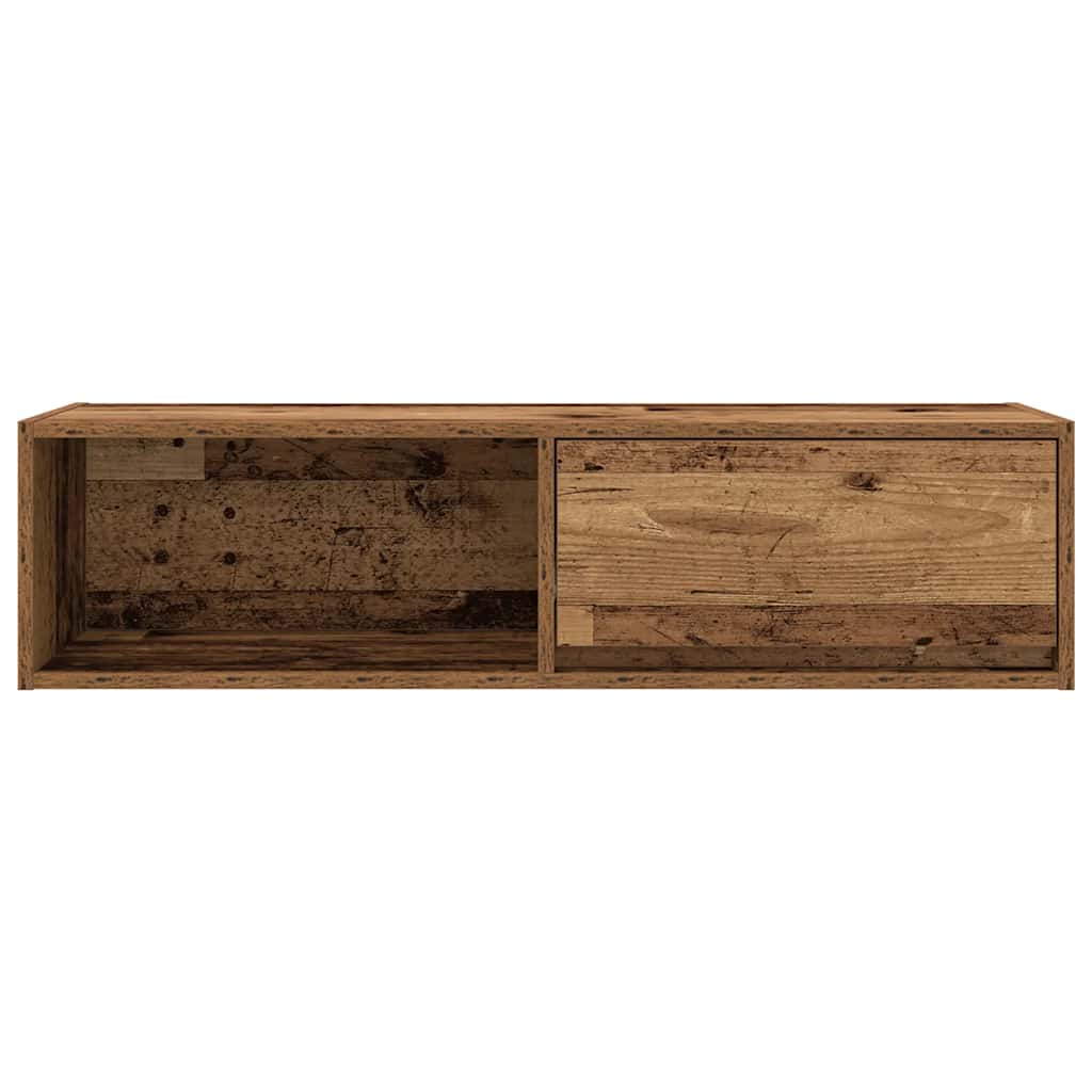 Mobile Porta TV Legno Antico 100x31x25,5 cm Legno Multistrato