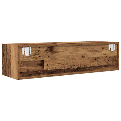 Mobile Porta TV Legno Antico 100x31x25,5 cm Legno Multistrato