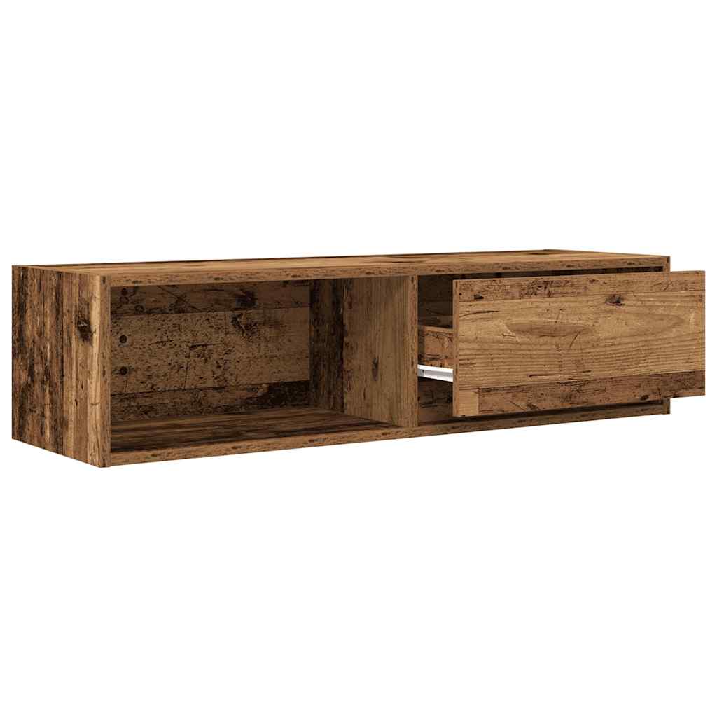 Mobili Porta TV 2 pz Legno Antico 100x31x25,5 cm in Truciolato - homemem39