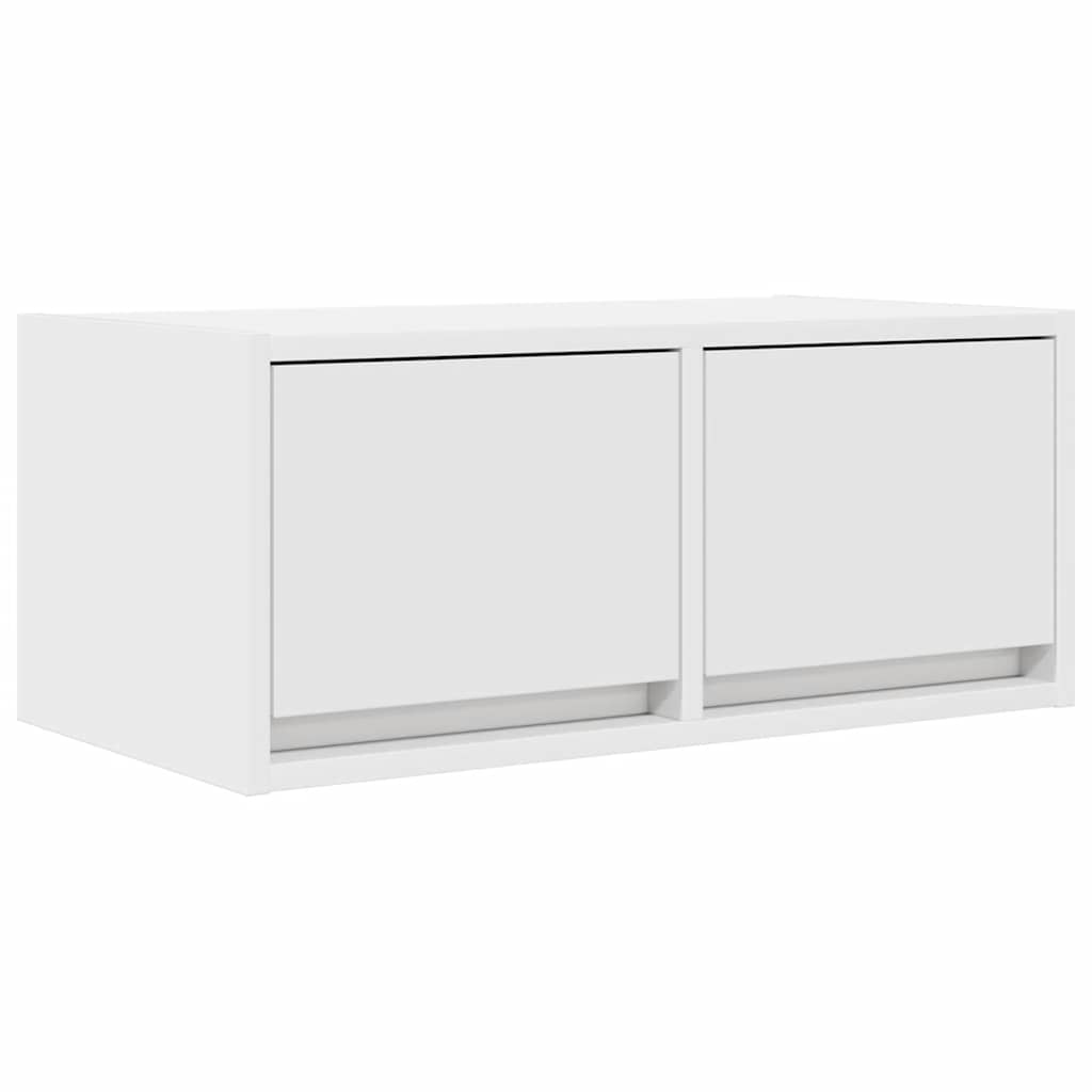 Mobile Porta TV Bianco 60x31x25,5 cm in Legno Multistrato - homemem39