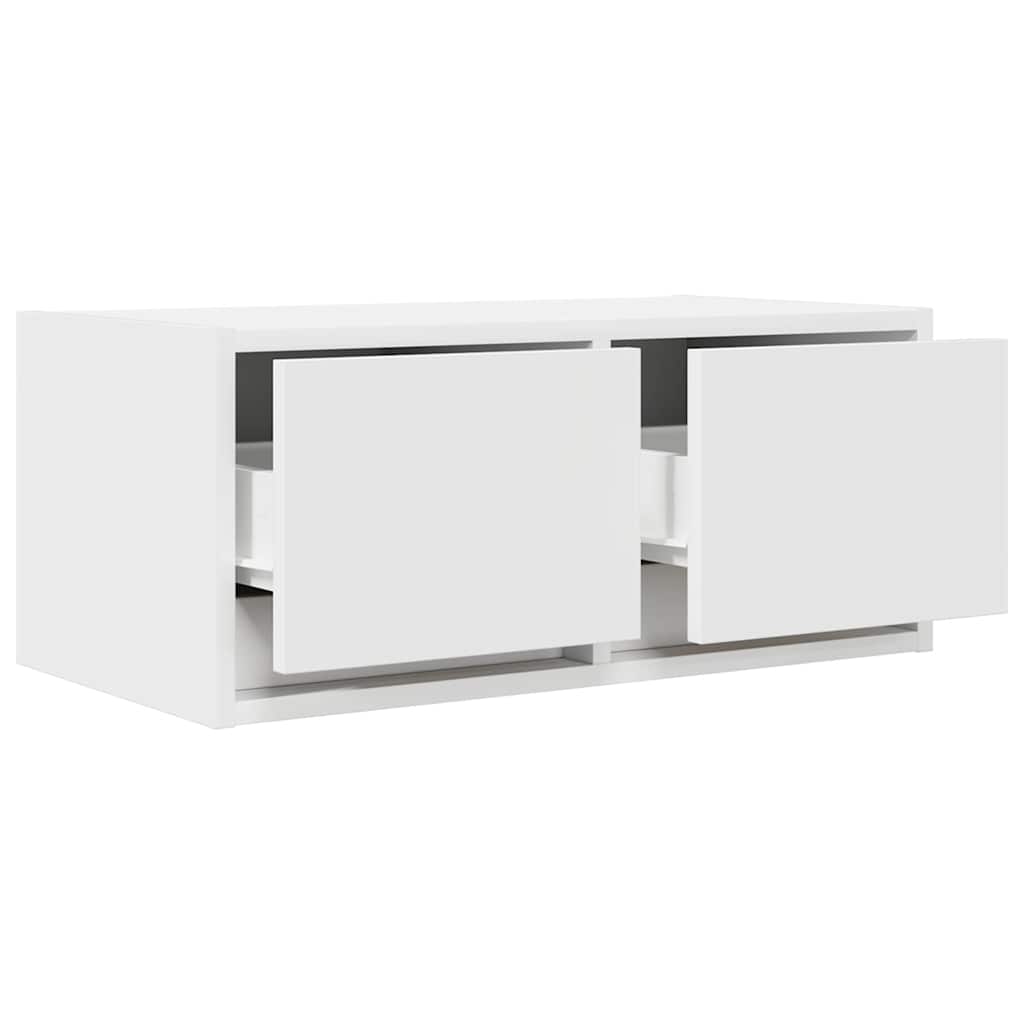 Mobile Porta TV Bianco 60x31x25,5 cm in Legno Multistrato - homemem39