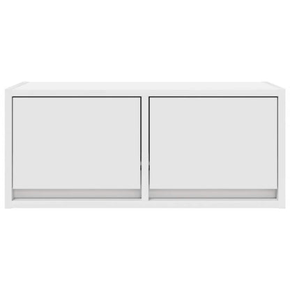 Mobile Porta TV Bianco 60x31x25,5 cm in Legno Multistrato - homemem39