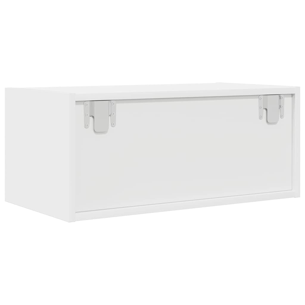 Mobile Porta TV Bianco 60x31x25,5 cm in Legno Multistrato - homemem39
