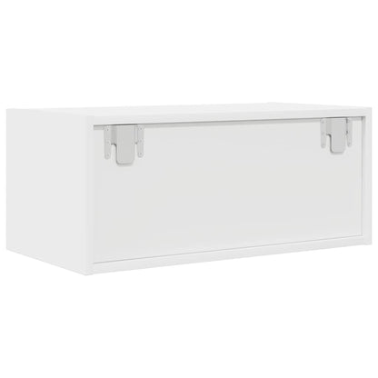 Mobile Porta TV Bianco 60x31x25,5 cm in Legno Multistrato - homemem39