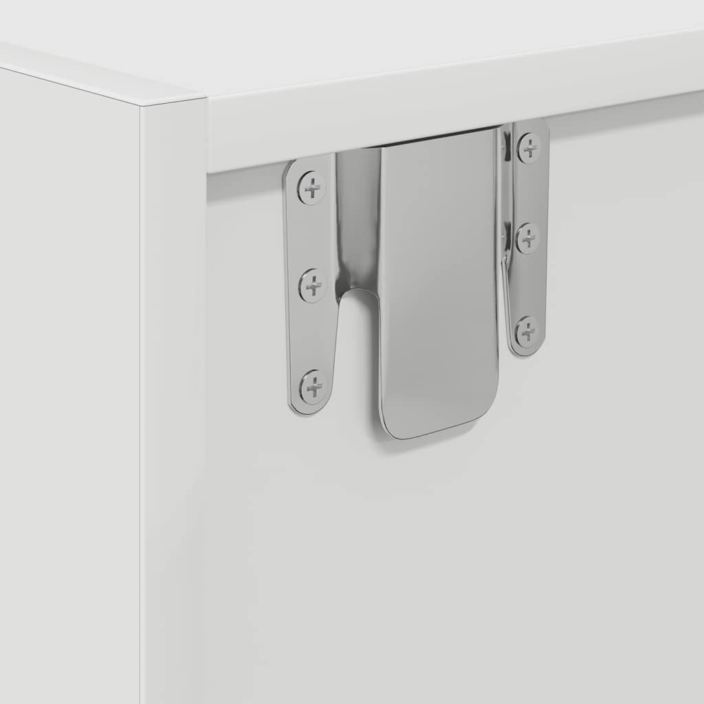 Mobile Porta TV Bianco 60x31x25,5 cm in Legno Multistrato - homemem39