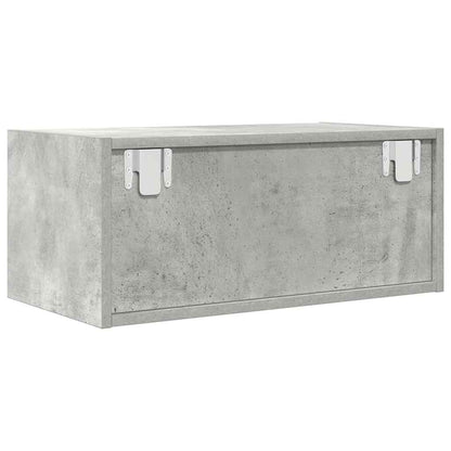 Mobile per TV Grigio Cemento 60x31x25,5 cm Legno Multistrato - homemem39