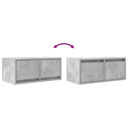 Mobile per TV Grigio Cemento 60x31x25,5 cm Legno Multistrato - homemem39