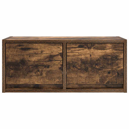 Mobili TV 2 pz Rovere Fumo 60x31x25,5 cm Legno Multistrato - homemem39
