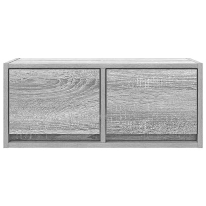 Mobile Porta TV Grigio Sonoma 60x31x25,5 cm Legno Multistrato - homemem39
