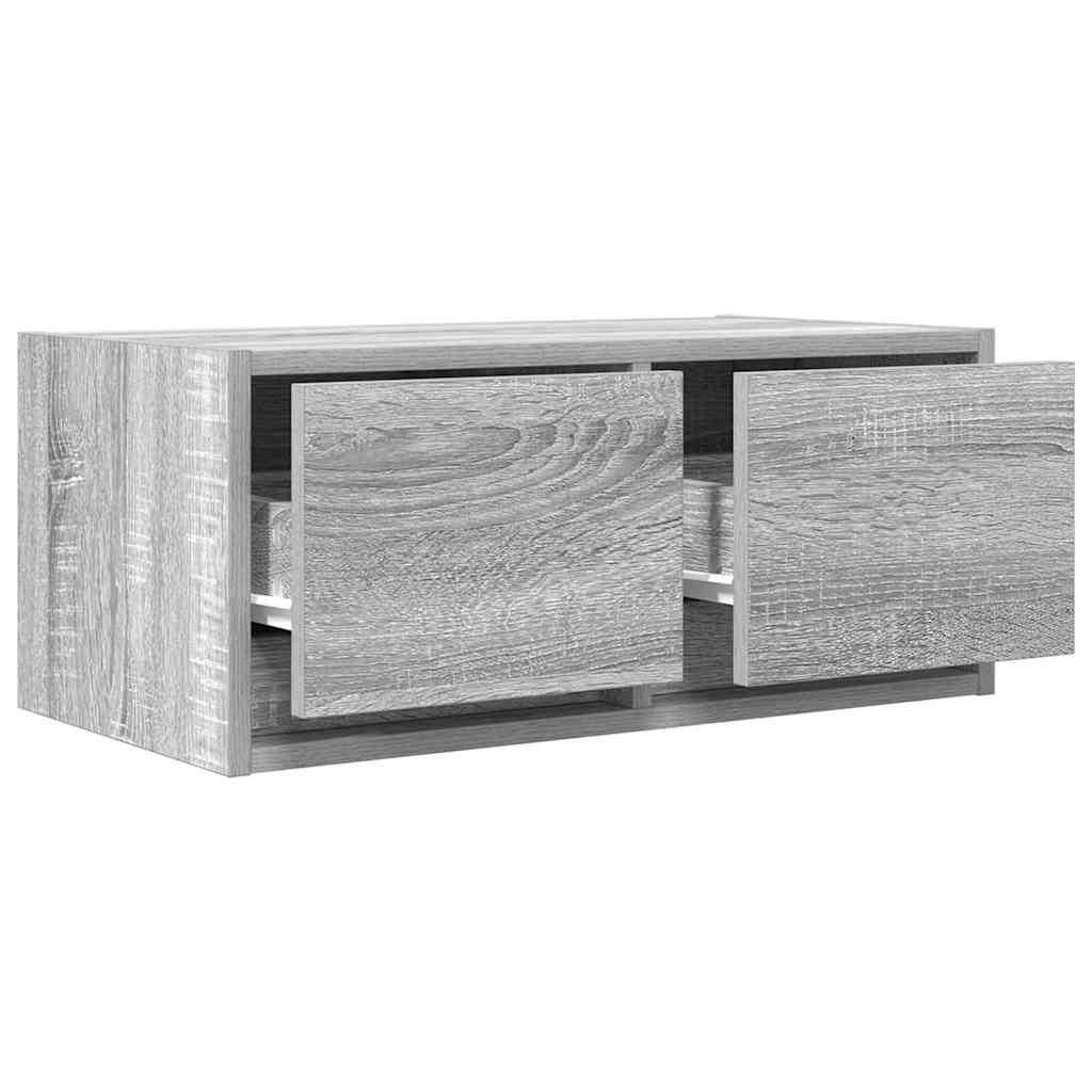 Mobili TV 2pz Grigio Sonoma 60x31x25,5 cm Legno Multistrato - homemem39