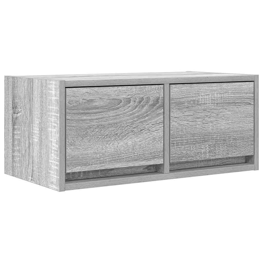 Mobili TV 2pz Grigio Sonoma 60x31x25,5 cm Legno Multistrato - homemem39