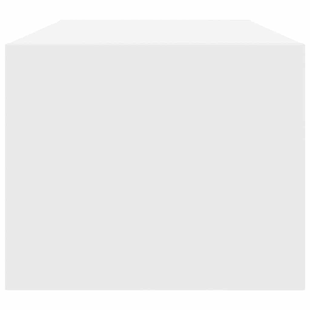 Mobile Porta TV Bianco 80x31x25,5 cm in Legno Multistrato - homemem39