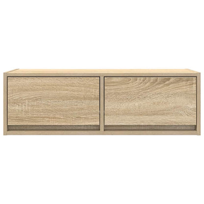 Mobile Porta TV Rovere Sonoma 80x31x25,5 cm Legno Multistrato - homemem39