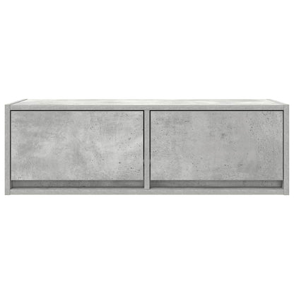 Mobili TV 2 pz Grigio Cemento 80x31x25,5cm in Legno Multistrato - homemem39