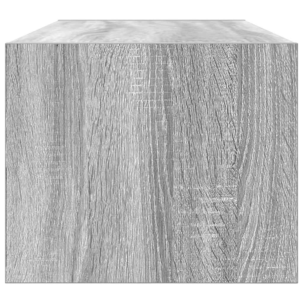 Mobile Porta TV Grigio Sonoma 80x31x25,5 cm Legno Multistrato - homemem39