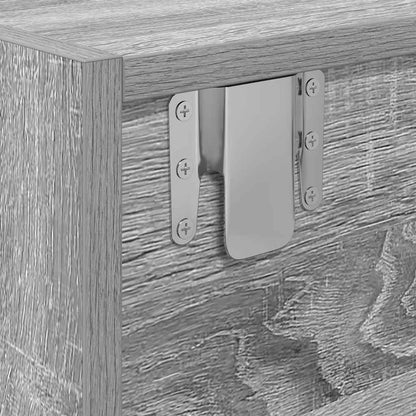 Mobile Porta TV Grigio Sonoma 80x31x25,5 cm Legno Multistrato - homemem39