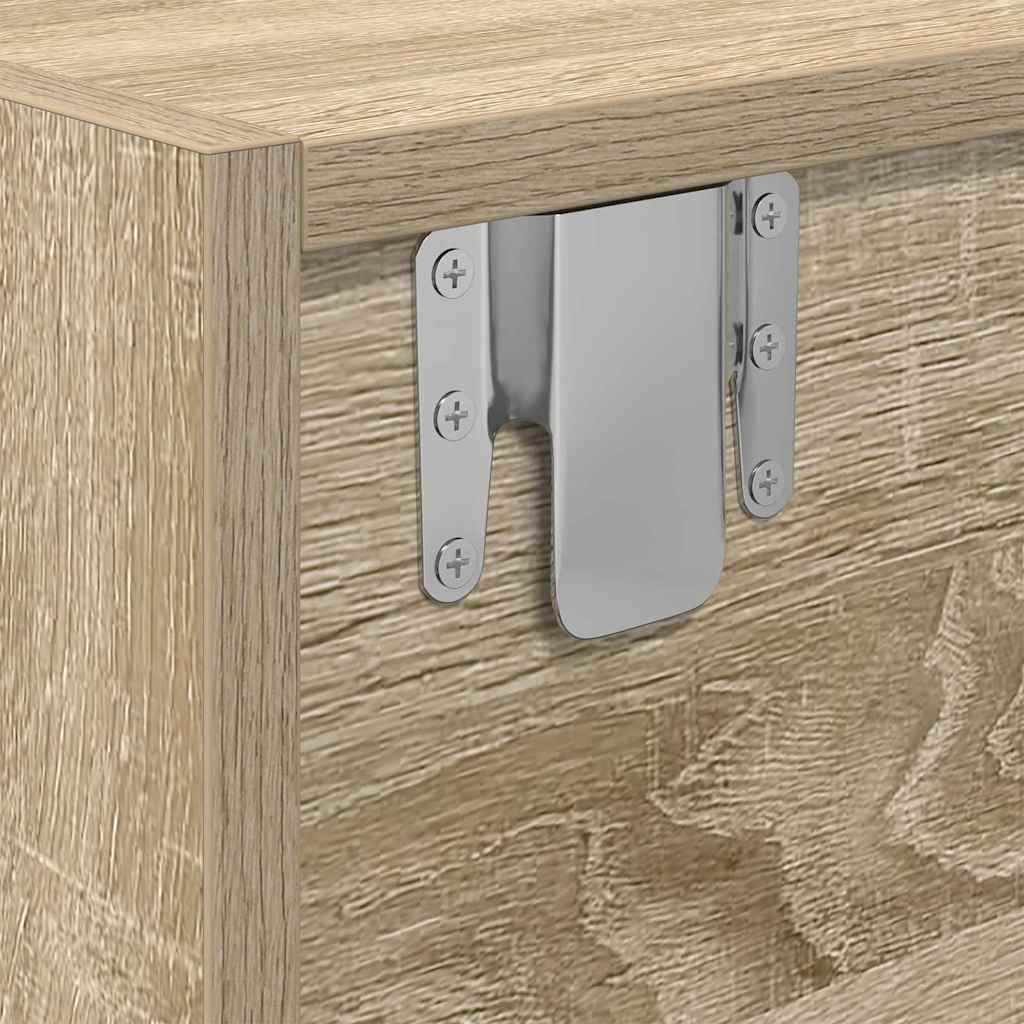 Mobile TV rovere sonoma 100 x 31 x 25,5 cm Legno multistrato | homemem39