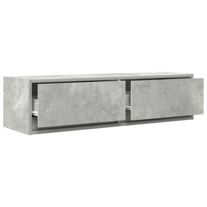 Mobile TV Grigio cemento 100 x 31 x 25.5 cm Legno multistrato