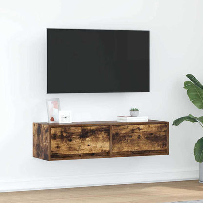 Mobile TV Rovere fumo 100 x 31 x 25.5 cm Legno multistrato