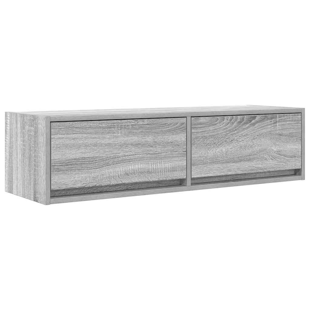 Mobile TV Grigio sonoma 100 x 31 x 25.5 cm Legno multistrato