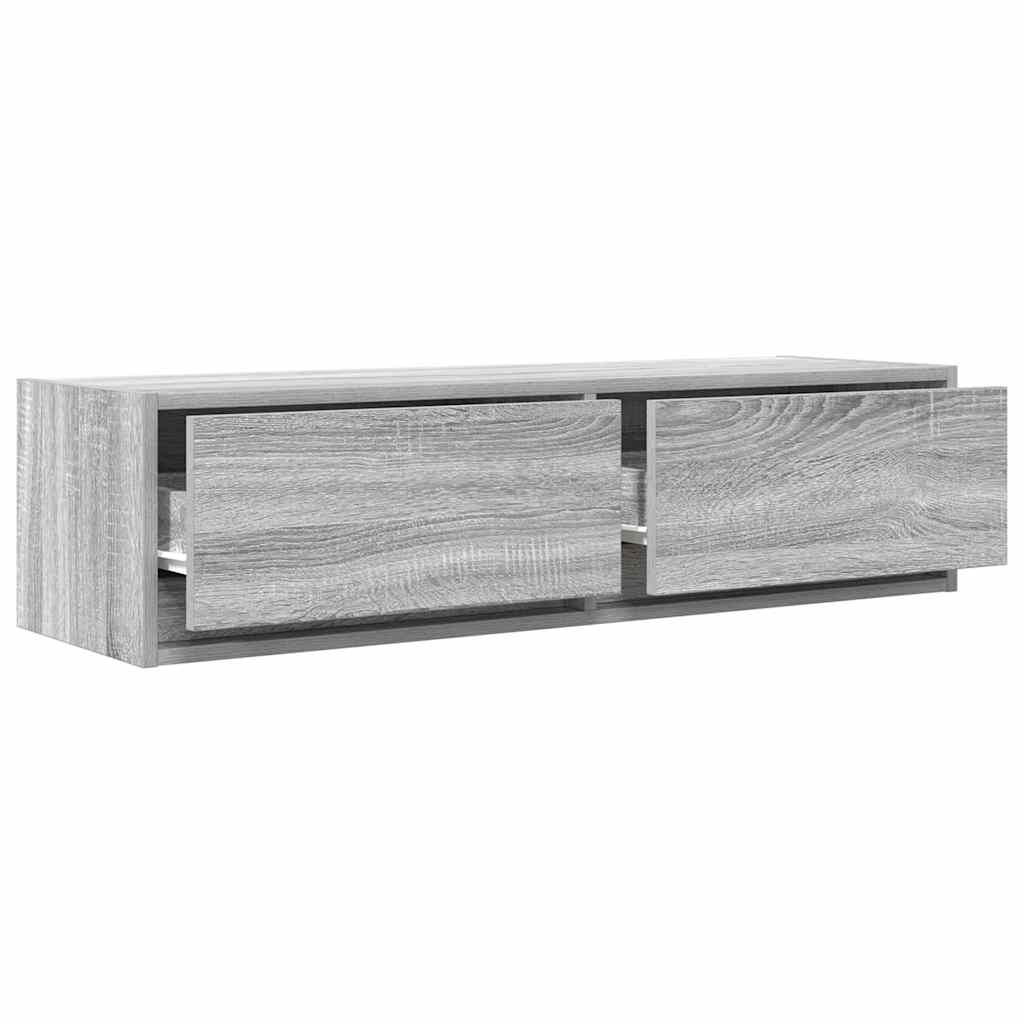 Mobile TV Grigio sonoma 100 x 31 x 25.5 cm Legno multistrato