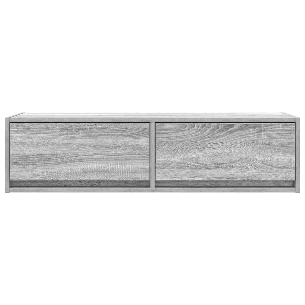 Mobile TV Grigio sonoma 100 x 31 x 25.5 cm Legno multistrato