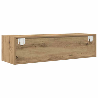 Mobile TV con cassetto rovere artigianale 100 x 31 x 25,5 cm
