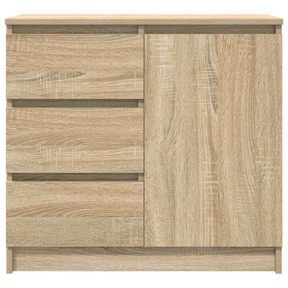 Credenza con Cassetto Rovere Sonoma 71x35x65 cm in Truciolato