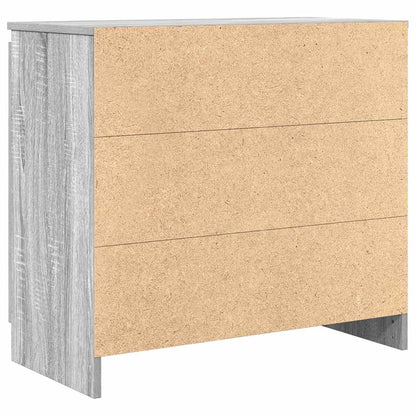 Credenza con Cassetto Grigio Sonoma 71x35x65 cm in Truciolato - homemem39