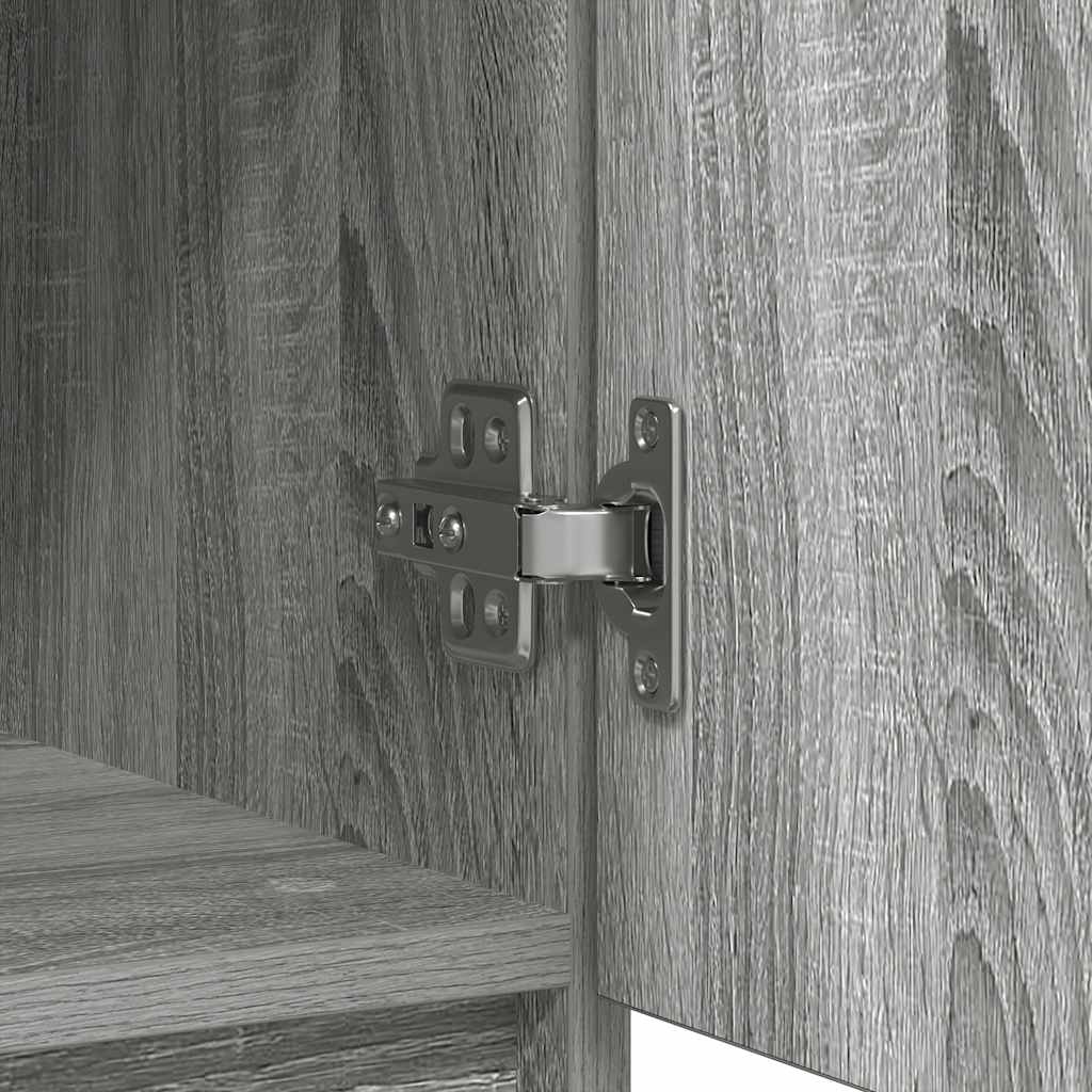 Credenza con Cassetto Grigio Sonoma 71x35x65 cm in Truciolato - homemem39