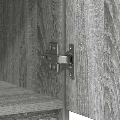 Credenza con Cassetto Grigio Sonoma 71x35x65 cm in Truciolato - homemem39