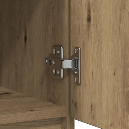 Credenza con Cassetti Rovere Artigianale 71x35x84 cm Truciolato