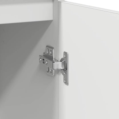 Credenza con Cassetto Bianco 71x35x84 cm in Legno Multistrato - homemem39