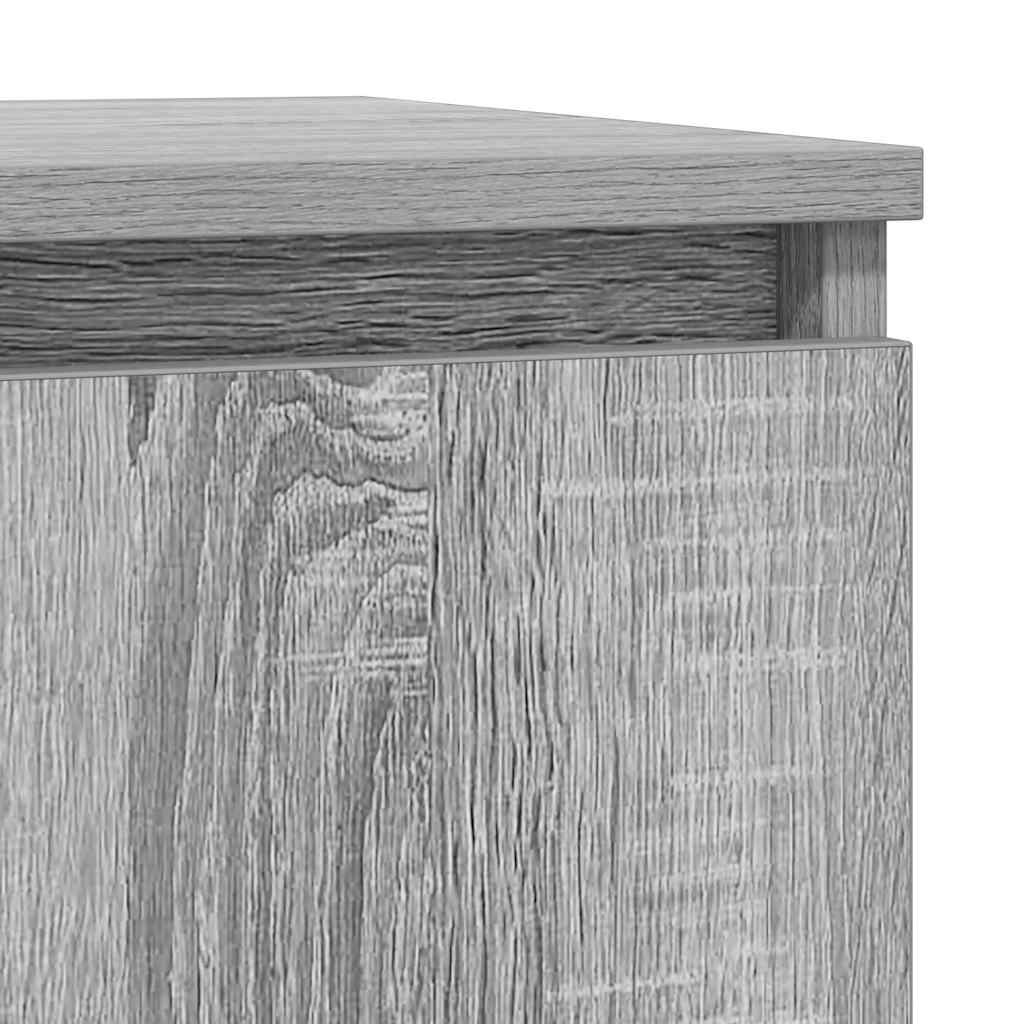 Credenza con Cassetto Grigio Sonoma 71x35x84 cm in Truciolato - homemem39