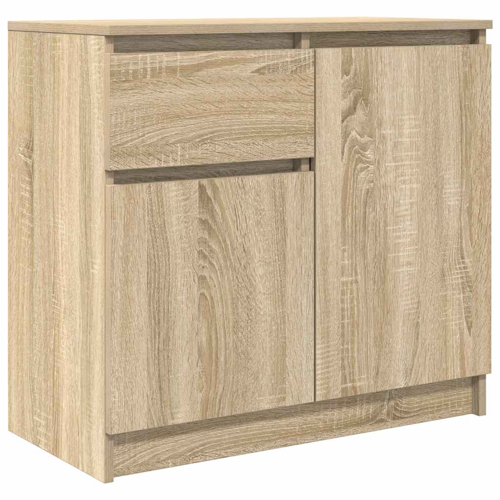 Credenza con Cassetto Rovere Sonoma 71x35x65 cm in Truciolato