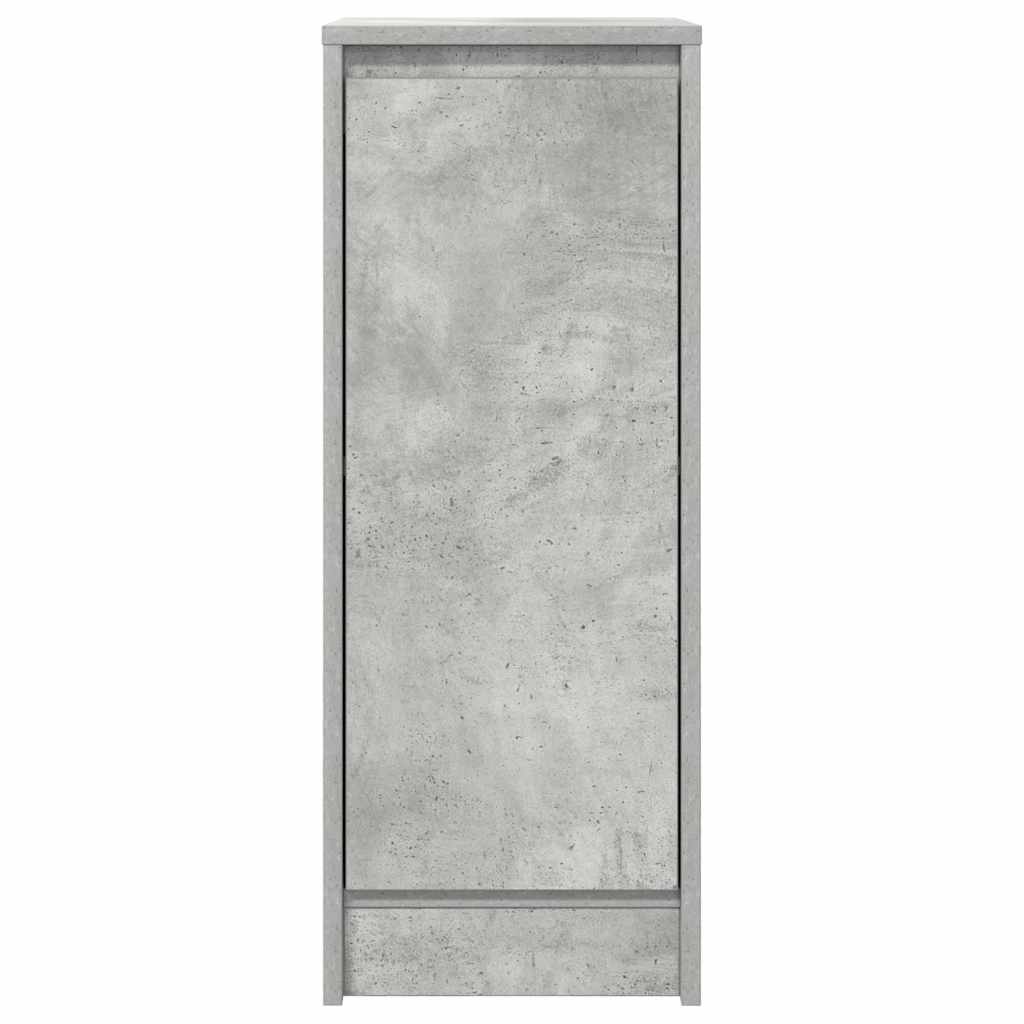 Credenza Grigio Cemento 29,5x34x76 cm in Legno Multistrato - homemem39