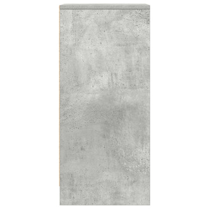Credenza Grigio Cemento 29,5x34x76 cm in Legno Multistrato - homemem39